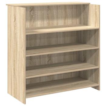 Empfangstheke Sonoma-Eiche 100x50x103,5 cm Holzwerkstoff