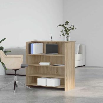 Empfangstheke Sonoma-Eiche 100x50x103,5 cm Holzwerkstoff