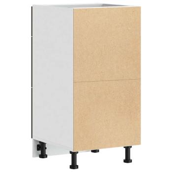 Unterschrank Braun Eichen-Optik 40x46x81,5 cm Holzwerkstoff