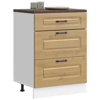 ARDEBO.de - Küchenunterschrank Kalmar Artisan-Eiche Holzwerkstoff