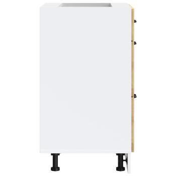 Küchenunterschrank Kalmar Artisan-Eiche Holzwerkstoff