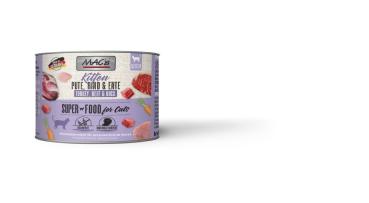 MACs Cat Kitten Pute, Rind & Ente 200g (Menge: 6 je Bestelleinheit)