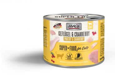 MACs Cat Geflügel & Cranberry 200g (Menge: 6 je Bestelleinheit)