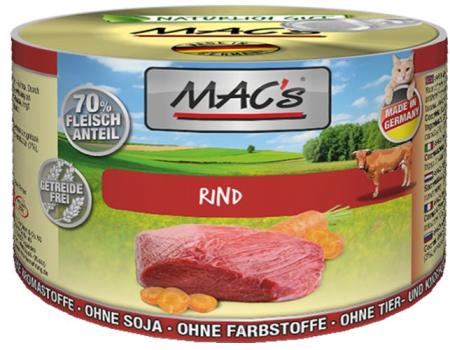 MACs Cat Rind 200g (Menge: 6 je Bestelleinheit)