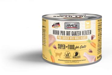 MACs Cat Huhn Pur mit ganzen Herzen 200g (Menge: 6 je Bestelleinheit)