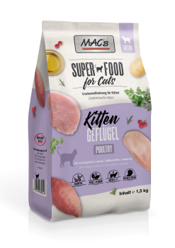 ARDEBO.de MACs Cat Kitten Geflügel 1,5kg