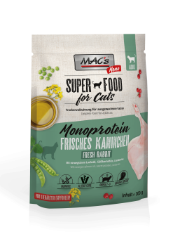 ARDEBO.de MACs Cat Adult Monoprotein Kaninchen 300g