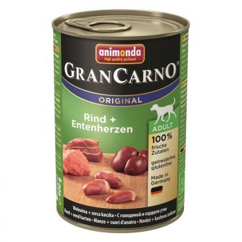ARDEBO.de Animonda Dog GranCarno Adult Rind & Entenherzen 400g