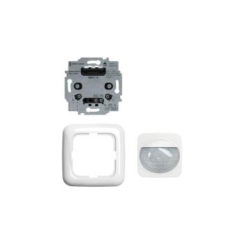 ARDEBO.de Busch-Jaeger 62764 UJ-214-WL Busch-Wächter® 180 flex, Wireless Komplettset mit Komfort Sensor Mulitilinse und Relais-Einsatz, Alpinweiß