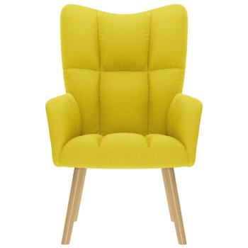 Relaxsessel Hellgelber Stoff