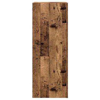 TV-Schränke 2 Stk. Altholz-Optik 30,5x30x90 cm Holzwerkstoff