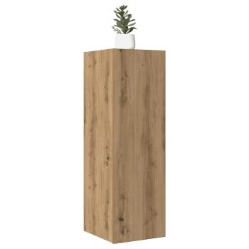 ARDEBO.de - TV-Schränke 2 Stk. Artisan-Eiche 30,5x30x90 cm Holzwerkstoff