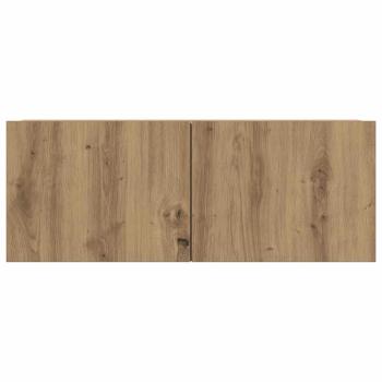 TV-Wandschränke 2 Stk. Artisan-Eiche 80x30x30 cm
