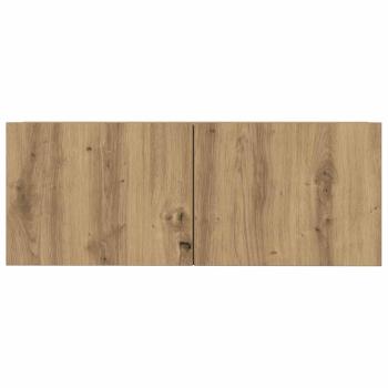 7-tlg. TV-Schrank-Set Wandmontage Artisan-Eiche Holzwerkstoff