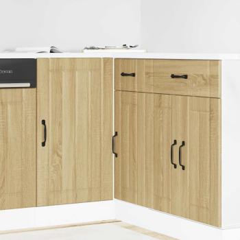 ARDEBO.de - Spülenunterschrank Lucca Sonoma-Eiche Holzwerkstoff