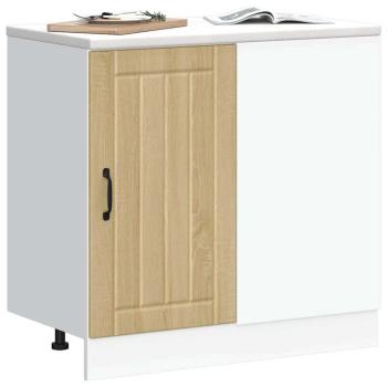Spülenunterschrank Lucca Sonoma-Eiche Holzwerkstoff