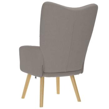 Relaxsessel Taupe Stoff