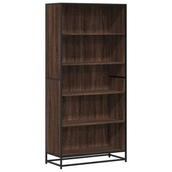 Bücherregal Räuchereiche 80,5x35x170,5 cm Holzwerkstoff