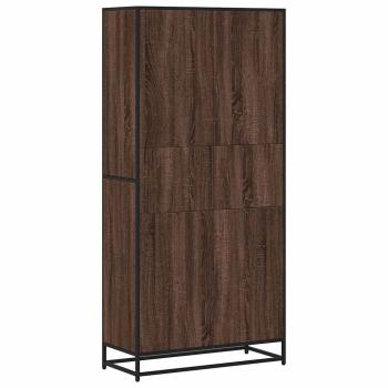 Bücherregal Räuchereiche 80,5x35x170,5 cm Holzwerkstoff