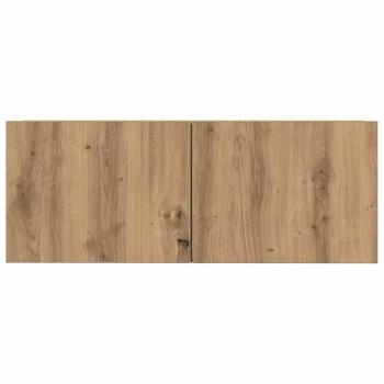 3-tlg. TV-Schrank-Set Wandmontage Artisan-Eiche Holzwerkstoff