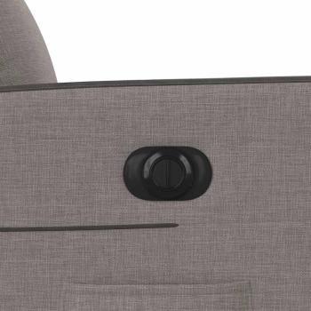 Relaxsessel Elektrisch Taupe Stoff