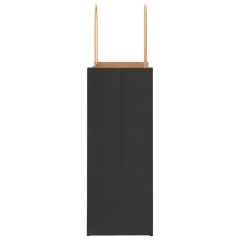 Waschmaschinenschrank Räuchereiche 64x24x190 cm Holzwerkstoff
