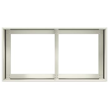 Pflanzkübel Weiß 80x40x40 cm Kaltgewalzter Stahl