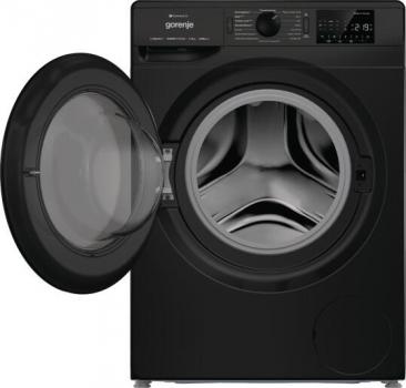 Gorenje WPNEI94A1DTSB 9 kg Frontlader Waschmaschine, 60 cm breit, 1400 U/Min, AquaStop, StableTech, WLAN, 15 Programme, Kindersicherung, schwarz