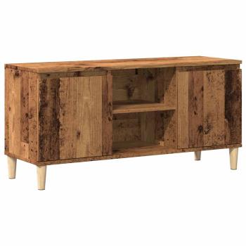 ARDEBO.de - TV-Schrank Altholz-Optik 102x35x50 cm Holzwerkstoff