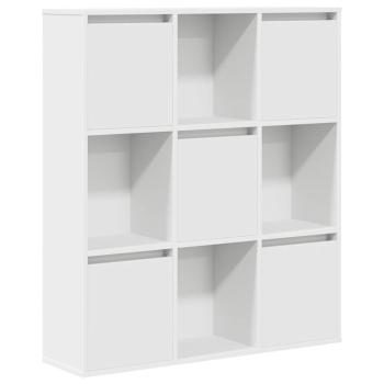 Bücherregal Weiß 89x24x101,5 cm Holzwerkstoff