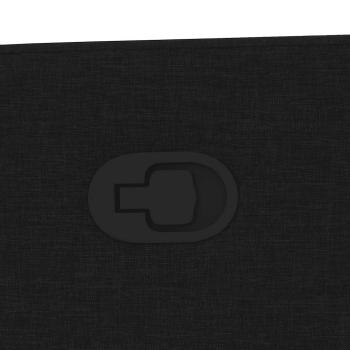 Relaxsessel Schwarz Stoff