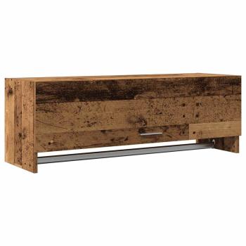 Kleiderschrank Altholz-Optik 100x32,5x35 cm Holzwerkstoff