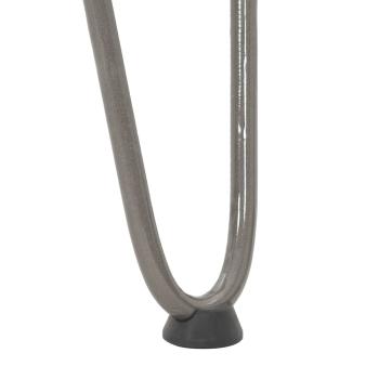 Haarnadelbeine 4 Stk. Naturstahl 42 cm Massivstahl