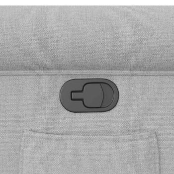 Relaxsessel Wolkengrau Stoff