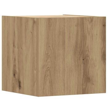 ARDEBO.de - 5-tlg. TV-Schrank-Set Wandmontage Artisan-Eiche Holzwerkstoff