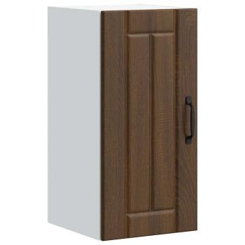 ARDEBO.de - Küchen-Hängeschrank Lucca Braun Eichen-Optik Holzwerkstoff