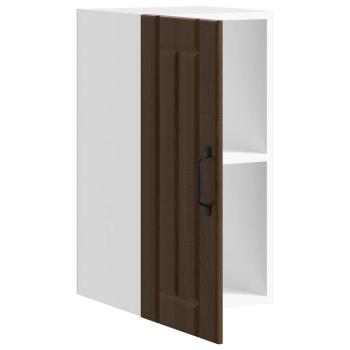 Küchen-Hängeschrank Lucca Braun Eichen-Optik Holzwerkstoff