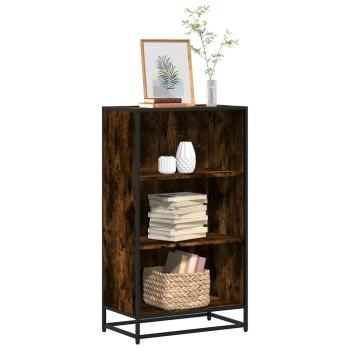 ARDEBO.de - Bücherregal Räuchereiche 60x35x107,5 cm Holzwerkstoff