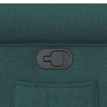 Relaxsessel Dunkelgrün Stoff