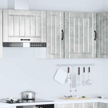 Küchen-Hängeschrank Lucca Betongrau Holzwerkstoff