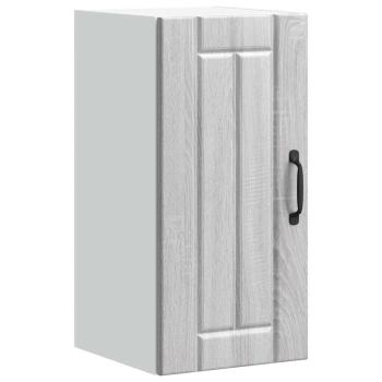 ARDEBO.de - Küchen-Hängeschrank Lucca Grau Sonoma Holzwerkstoff