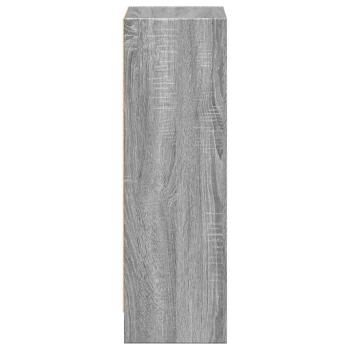 Bücherregal Grau Sonoma 40x24x76 cm Holzwerkstoff
