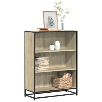 ARDEBO.de - Bücherschrank Sonoma-Eiche 80,5x35x107,5 cm Holzwerkstoff