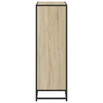 Bücherschrank Sonoma-Eiche 80,5x35x107,5 cm Holzwerkstoff