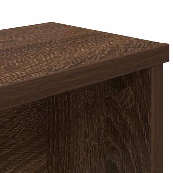 Küchenregal Stapelbar Braun Eichen-Optik 50x15x16 cm