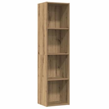 Bücherregal/TV-Schrank Altholz-Optik 36x30x143 cm Holzwerkstoff