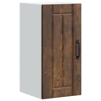 ARDEBO.de - Küchen-Hängeschrank Lucca Räuchereiche Holzwerkstoff