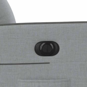 Relaxsessel Elektrisch Hellgrau Stoff