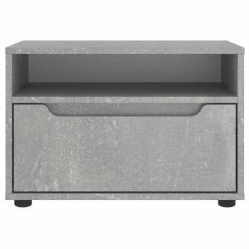 TV-Schrank VISNES Betongrau 60x40x38 cm Holzwerkstoff