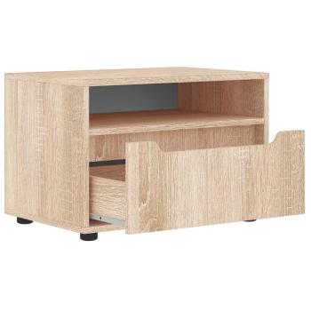 TV-Schrank VISNES Sonoma-Eiche 60x40x38 cm Holzwerkstoff